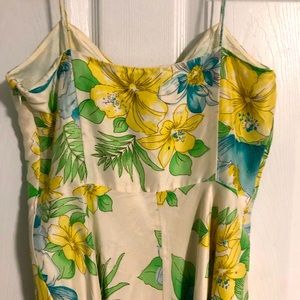 Banana Republic | Floral Mini Spaghetti Strap Dress